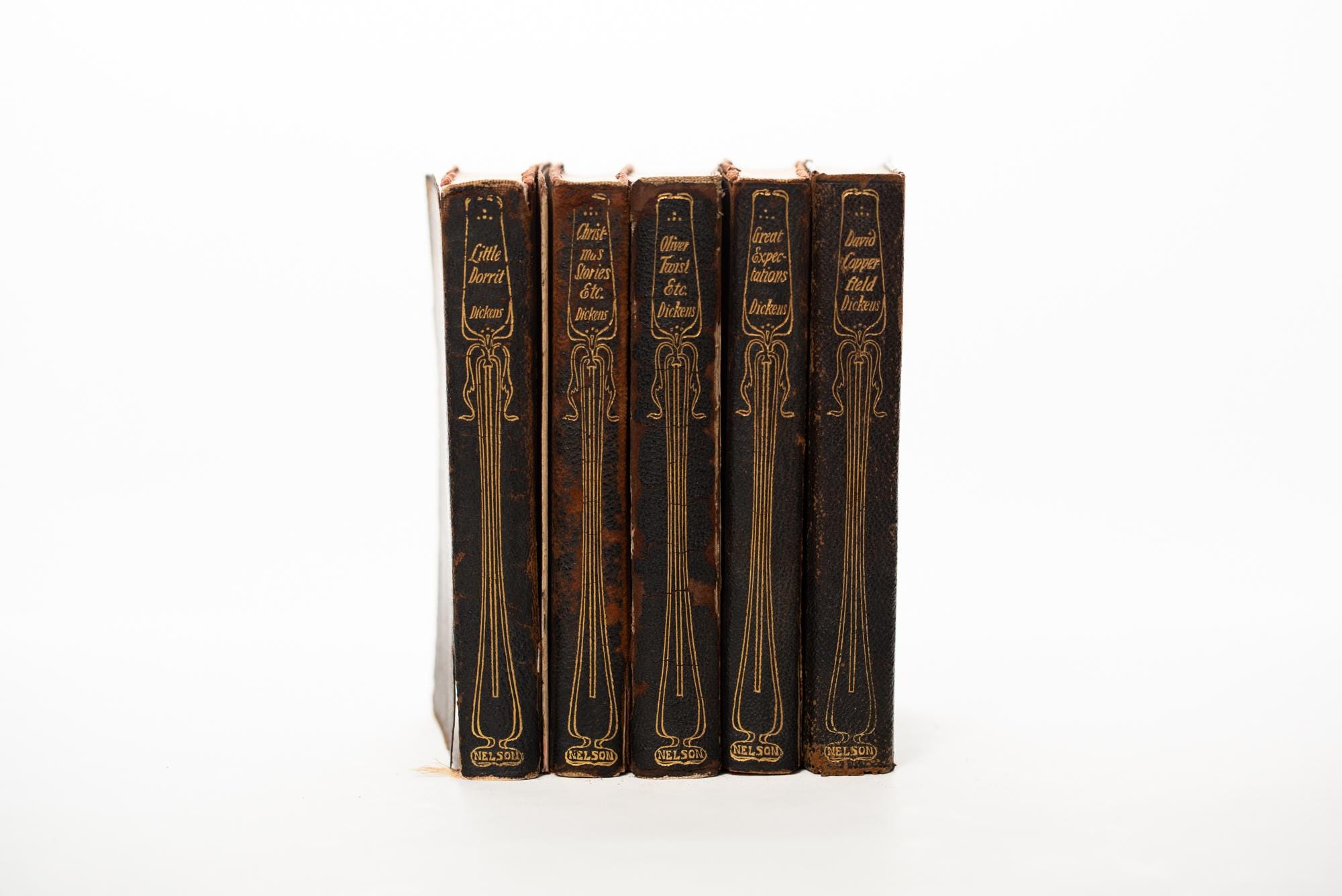 Antique 1900s Charles Dickens New Century Library - Thomas Nelson