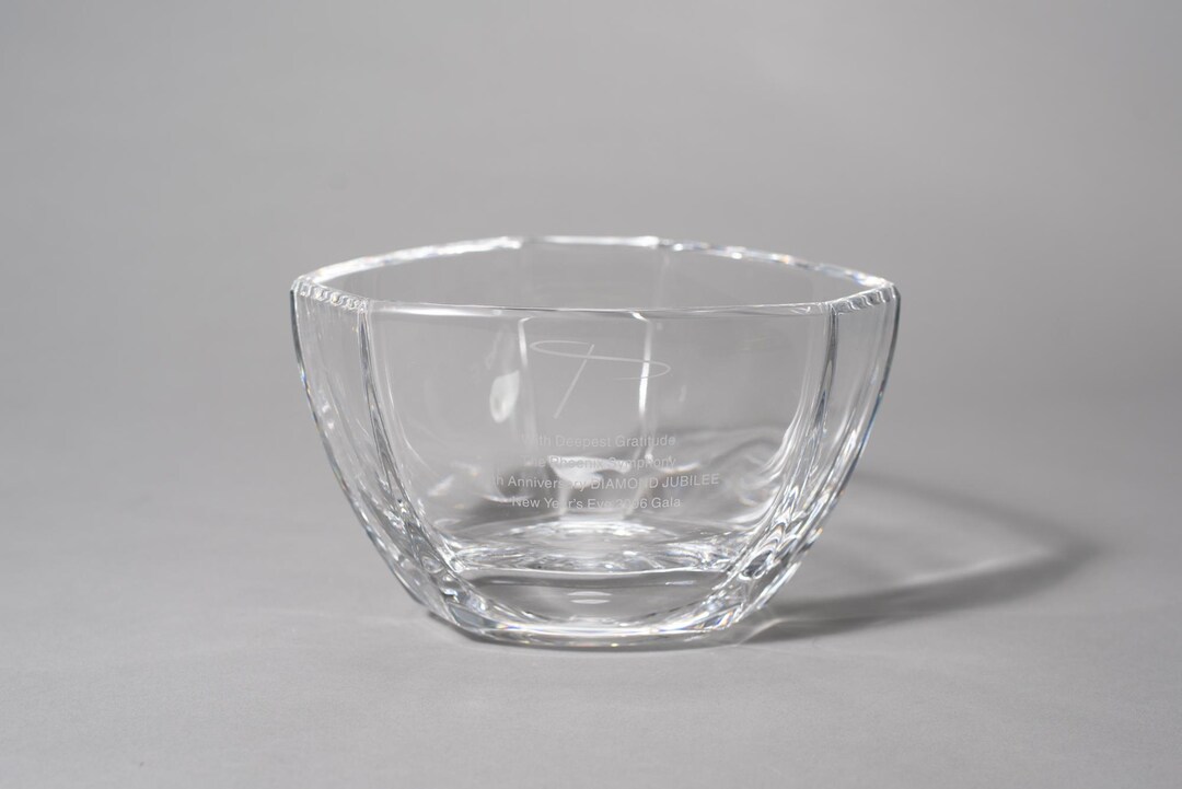Tiffany & Co. Crystal New York City Skyline Bowl – Phoenix