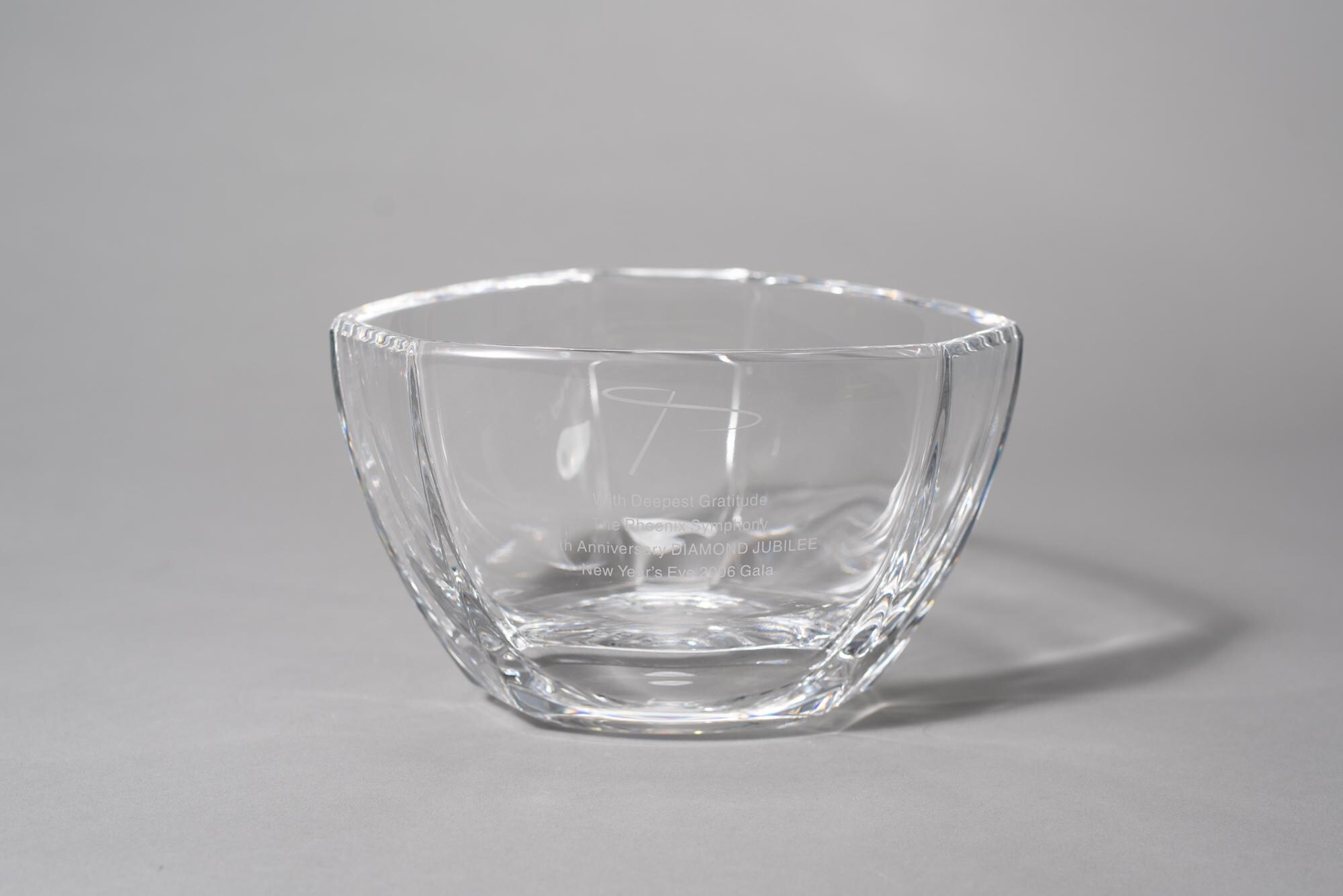 Tiffany & Co. Crystal New York City Skyline Bowl – Phoenix