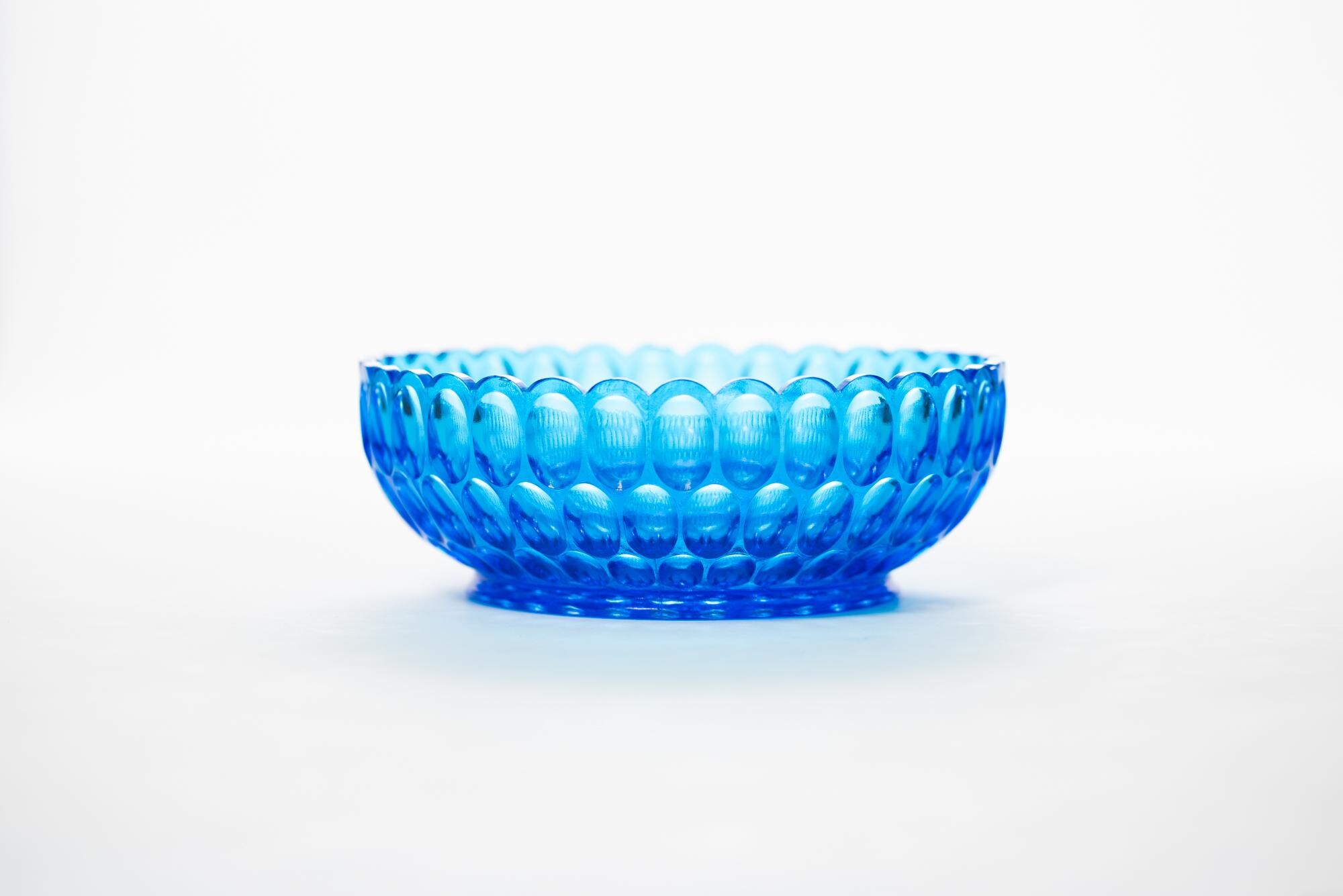 Fenton Blue Bowl - Etsy