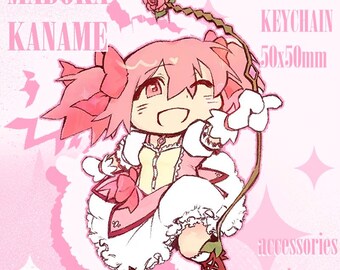 Madoka Kaname Acryl Schlüsselbund