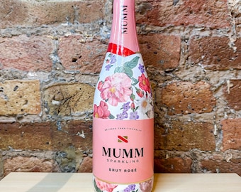 Gartenparty Individuell gefertigte Flasche