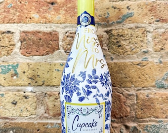 Fräulein an Mrs. Custom Crafted Champagne Flasche