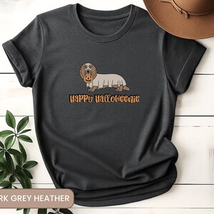 Happy Halloweenie Shirt, Cute Dachshund TShirt, Wiener Dog Mom Gift, Doxie Lover Present, Spooky Season Apparel image 7