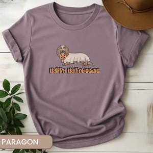 Happy Halloweenie Shirt, Cute Dachshund TShirt, Wiener Dog Mom Gift, Doxie Lover Present, Spooky Season Apparel image 5