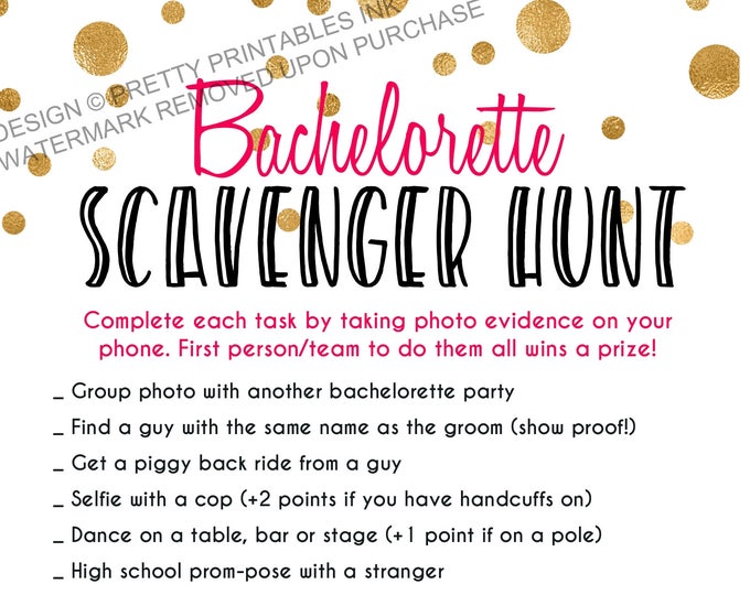 Bachelorette Games