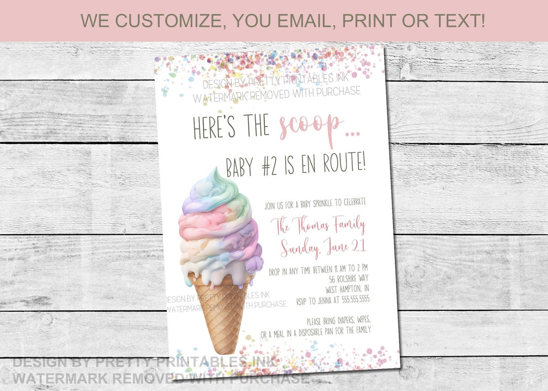 Baby Sprinkle Invitation Printable Baby Sprinkle Evite Sprinkled With