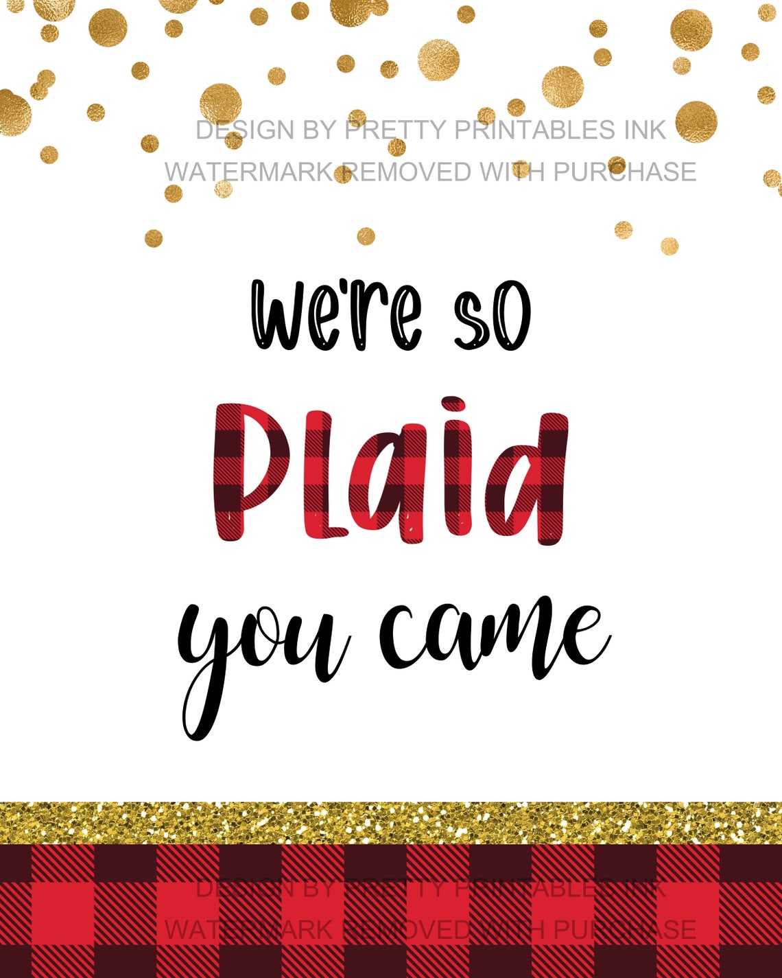 Printable Flannel and Fizz Bridal Shower Bundle Flannel Etsy Canada