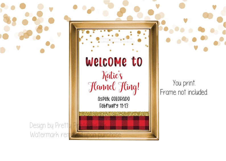 Flannel and fizz bachelorette sign bundle set of 5, printable flannel fling bachelorette signs, bachelorette decorations, mimosa signs image 2