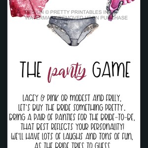 Instant Download Drop Your Panties Sign and Insert, Drop Your Panties ...
