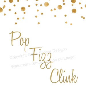 Set of 5 printable white and gold champagne bridal shower signs/ champagne brunch signs/ champagne bridal shower/ mimosa bar image 5