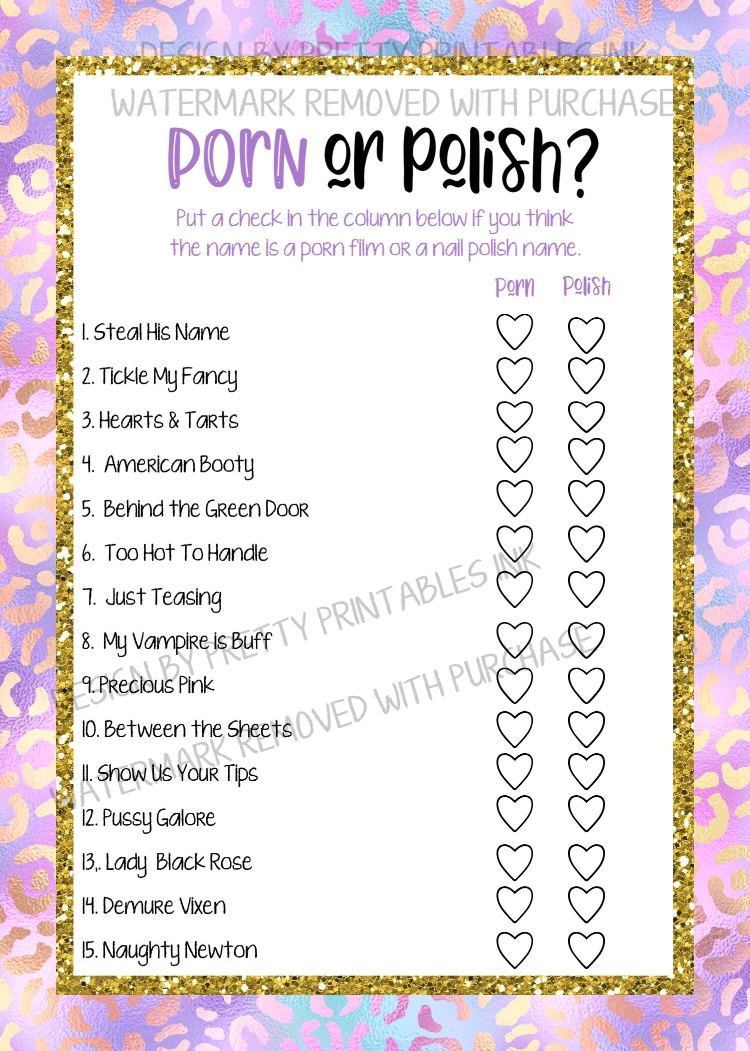 printable bachelorette party games bachelorette games bundle etsy