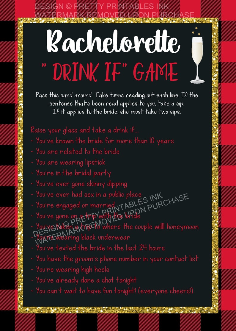 Printable Flannel and Fizz Bachelorette Party Bundle Buffalo Etsy Canada