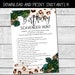 Printable Adult Scavenger Hunt Game Adult Birthday Scavenger Hunt Game ...