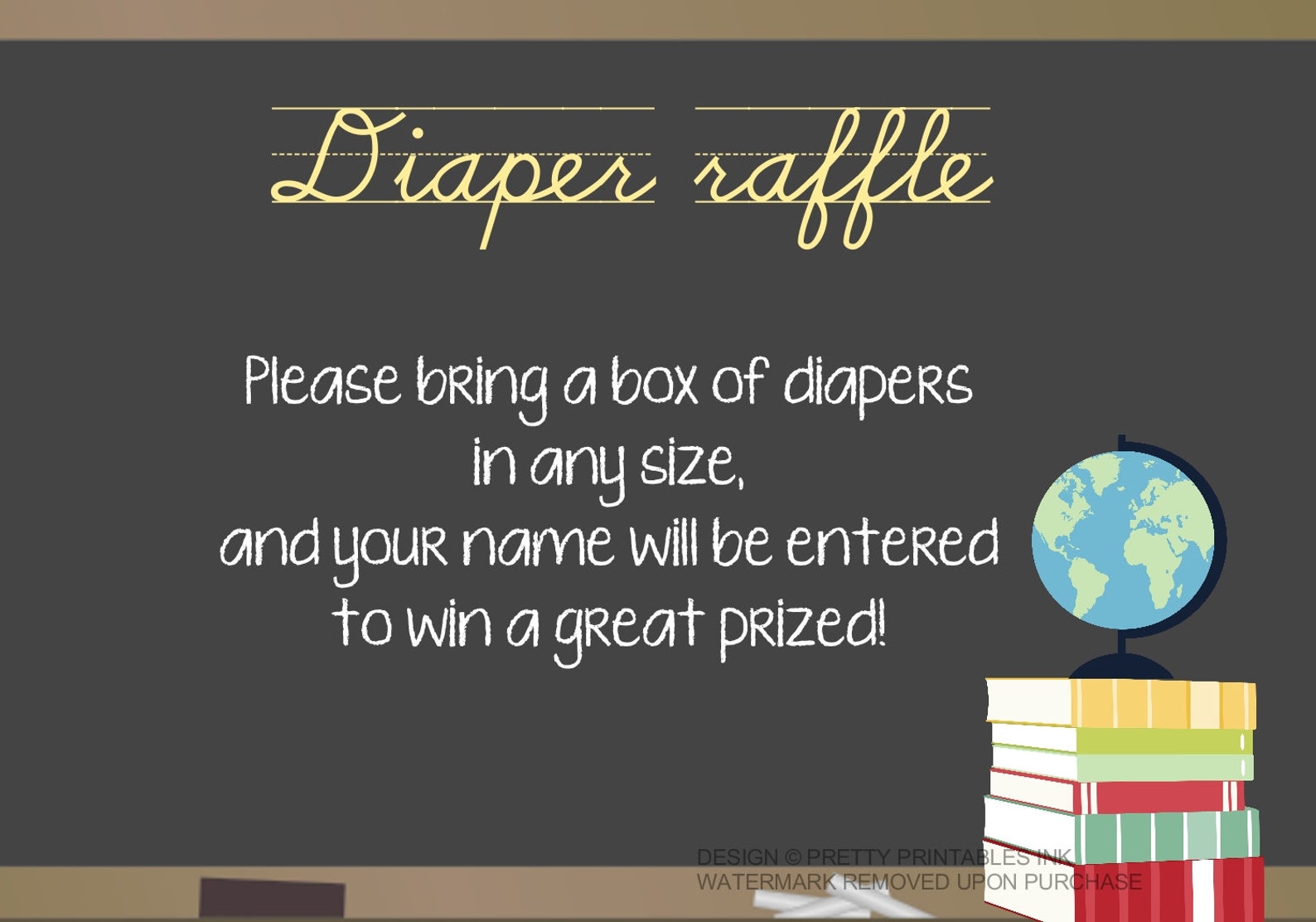 Printable Teacher Baby Shower Bundle Teacher Baby Shower - Etsy