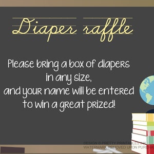 Printable Teacher Baby Shower Bundle, Teacher Baby Shower Invitaiton ...