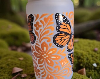 Vaso de punto hecho a mano