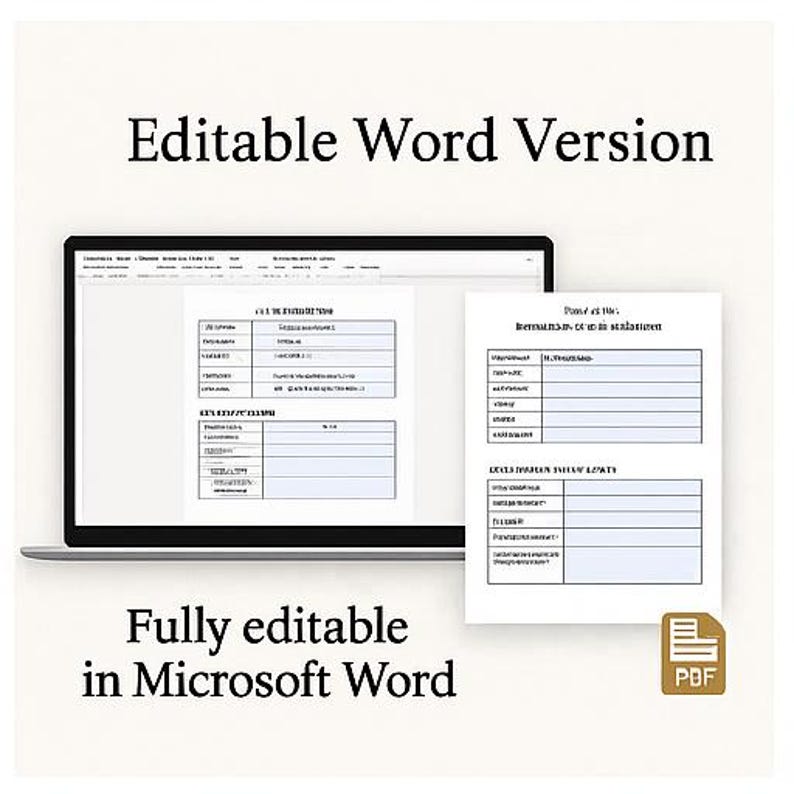 Banquet Event Order Bundle | Word Template + Blank & Fillable Pdfs ...