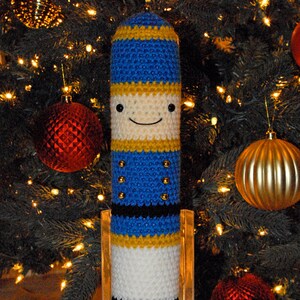 Crochet Patterns: Amigurumi Christmas Nutcracker, Mouse King, Tin Soldier image 4
