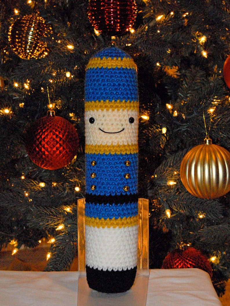 Crochet Patterns: Amigurumi Christmas Nutcracker, Mouse King, Tin Soldier image 4