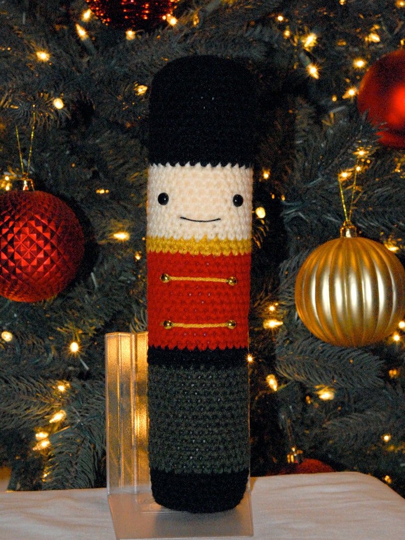 Crochet Patterns: Amigurumi Christmas Nutcracker, Mouse King, Tin Soldier image 3