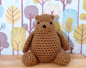 Crochet Pattern: Amigurumi Bear, Orson