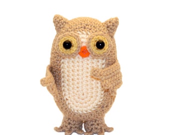 Crochet Pattern: Amigurumi Owl, Owlbert