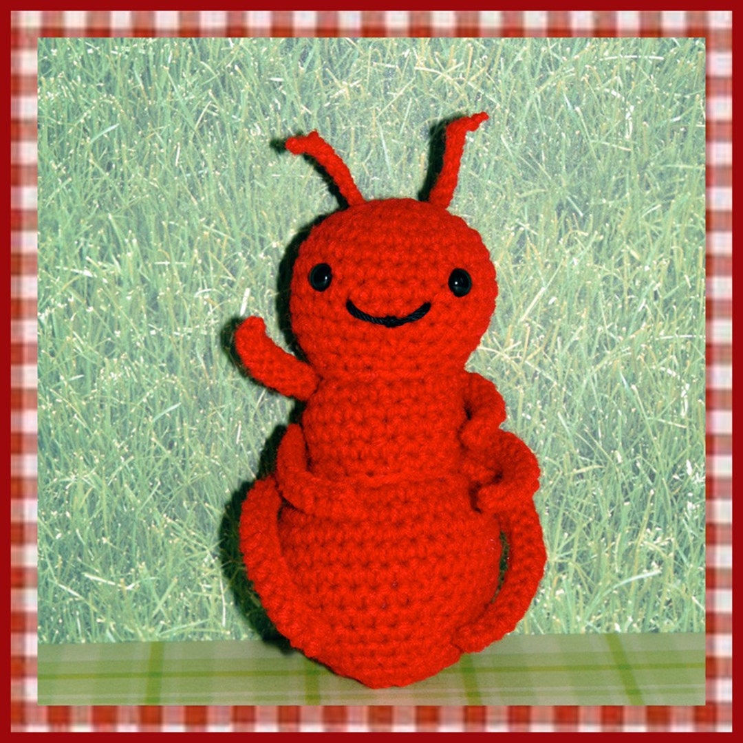Crochet Pattern: Amigurumi, Picnic Ant and BONUS FREE Buzzle Bee ...