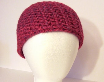 Crochet Hat Pattern: Stria Beanie, Unisex, Flower Pattern Included