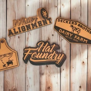 Custom leather patches