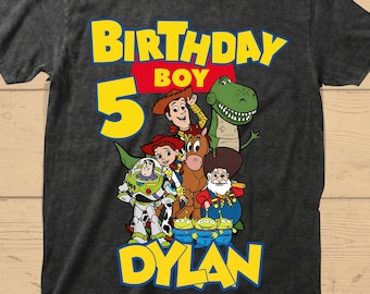 Custom Toy Story Birthday shirt, Disney Party Tee, Pixar Family, Woody Kids