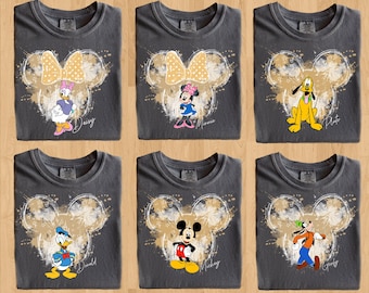 Disneyland All Characters Tee, Mickey Friends T-Shirt, Toy Story Shirt, Disney Princess, Disneyland Family Matching