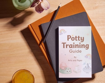 Potty Training Guide + Printable Charts & Reward Stickers | Toddler Toilet Training PDF | Calm Mom Potty Routine