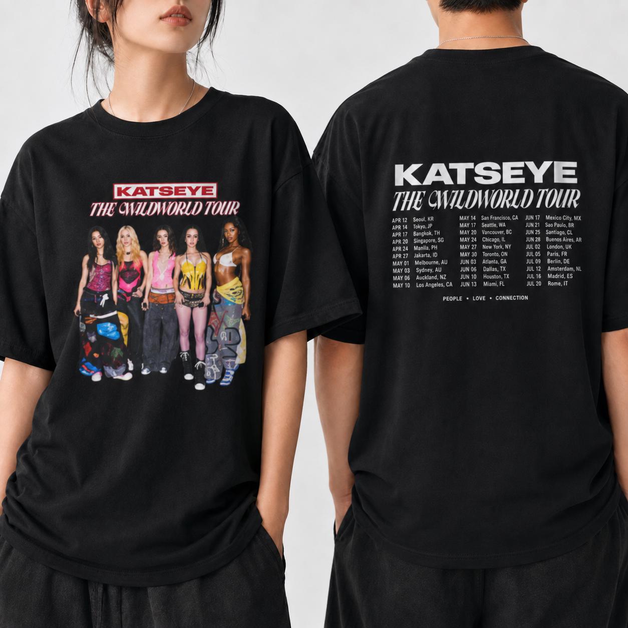 Katseye World Tour 2026 Tshirt - Etsy