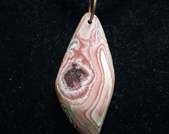 Natural Wonderstone Pendant 39ct copper jump bail