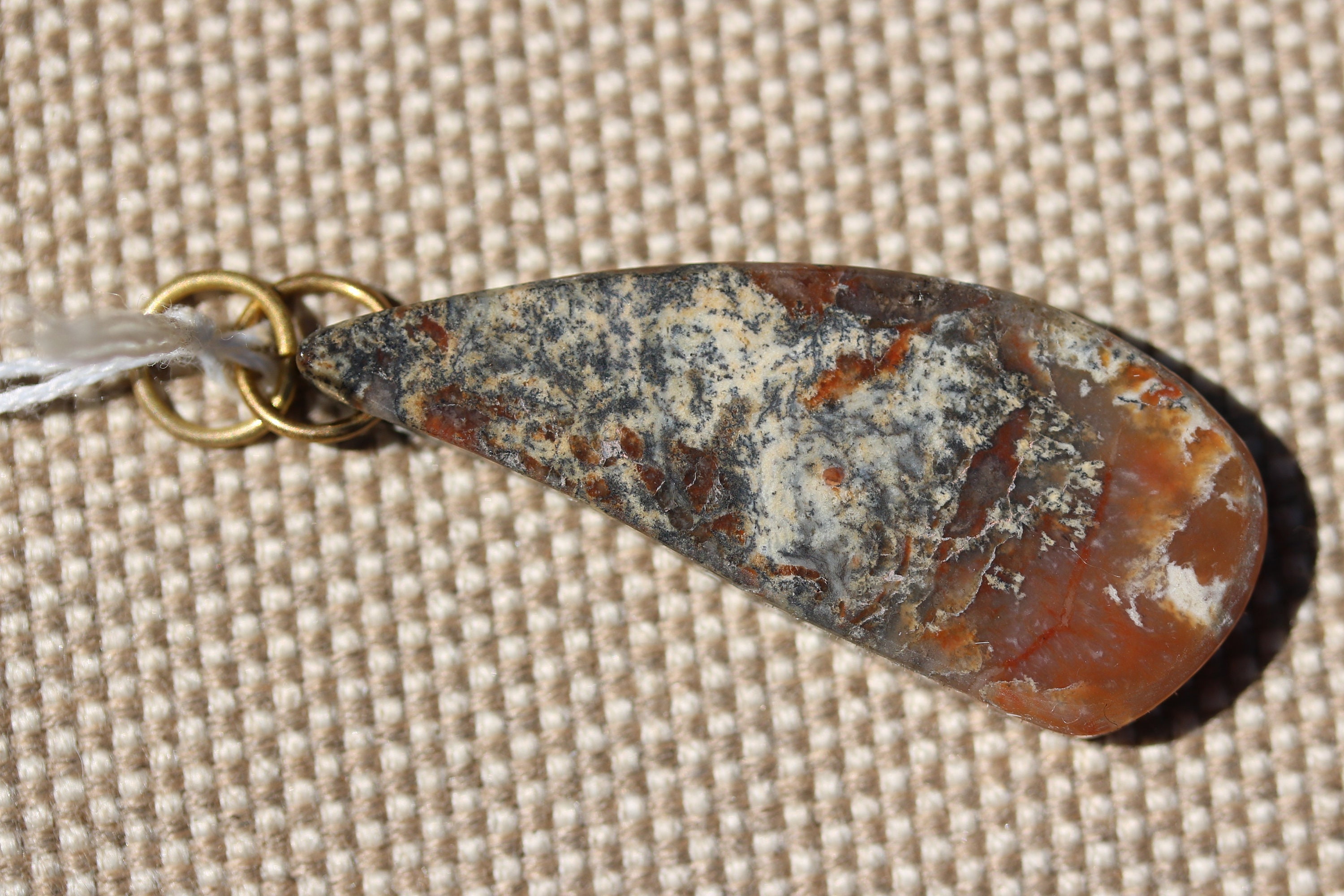 Natural Coprolite Pendant Brown Reddish Beige - Etsy