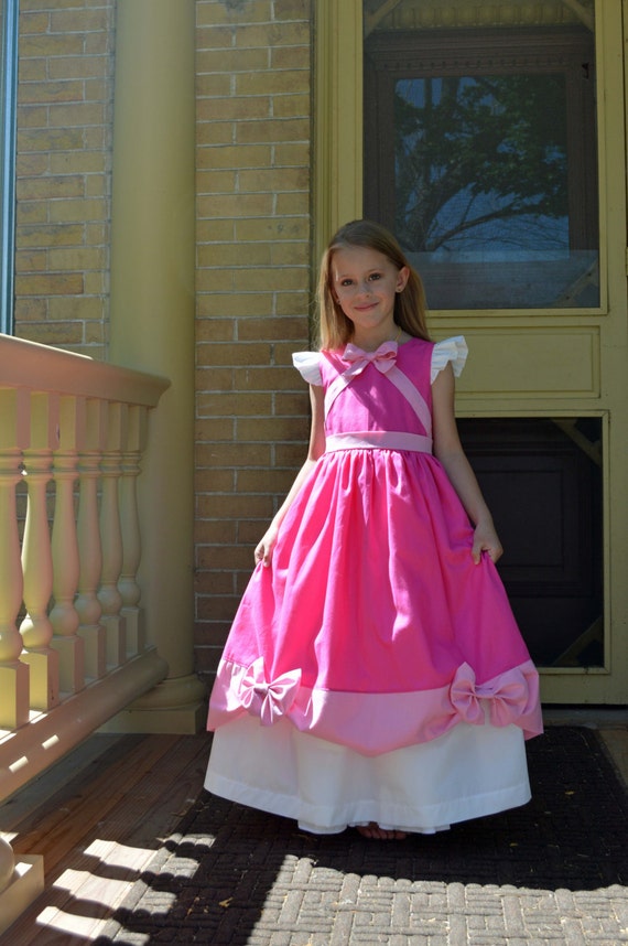Cinderella Pink Costume Dress Etsy