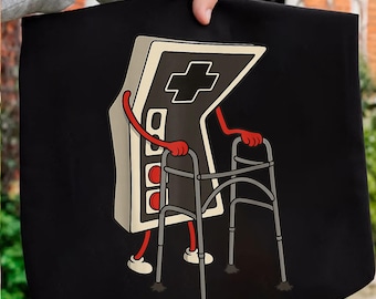 Retro Gaming Png, Funny Old Video Game Png, Gift for Gamer, Funny Gaming Png, Video Games Player Png, Funny Kids Shirt, Digital file