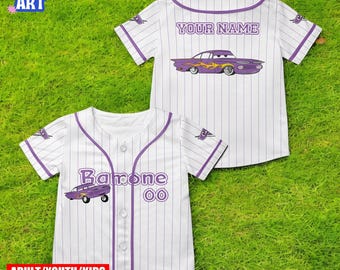 Custom Ramone Baseball Jersey, Disney Cars Shirt, Personalized Ramone Trip Tee, Family Vacation Outfit, Disney Birthday Gift