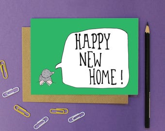 New Home Card - Housewarming Card - New Home Gift