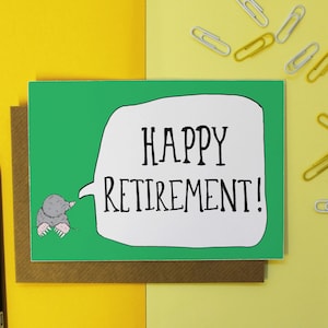 Retirement Card - New Job Card