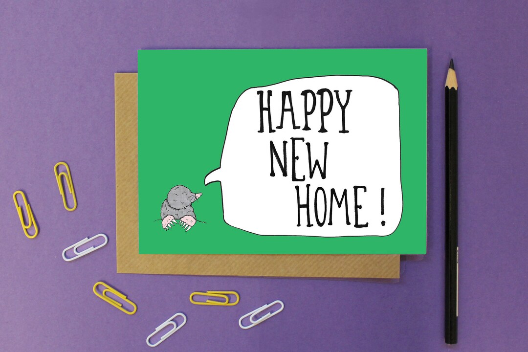 New Home Card - Housewarming Card - New Home Gift - Etsy