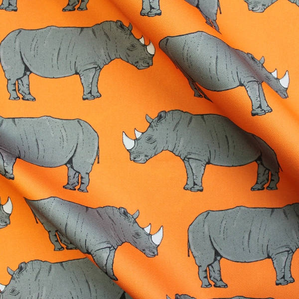 Rhino Fabric Etsy