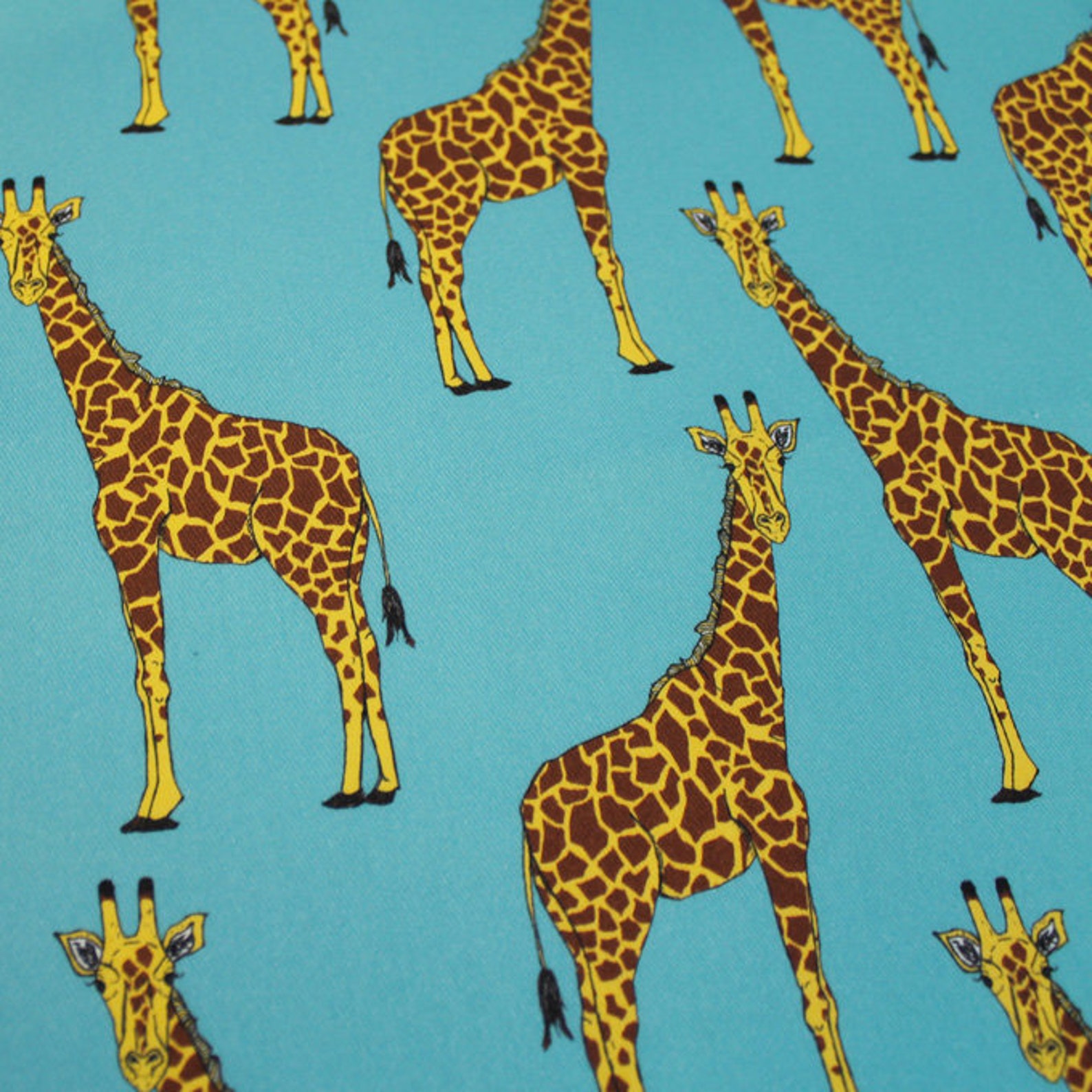 Giraffe Upholstery Fabric Available by the Metre. Etsy Canada