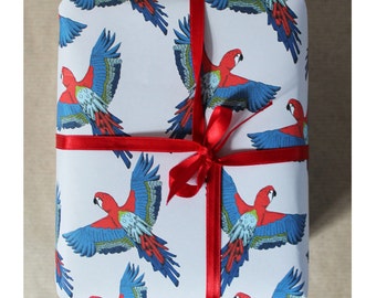 Tropical birthday wrapping paper - Wedding Wrapping Paper - Recyclable Wrapping Paper - birthday wrapping paper