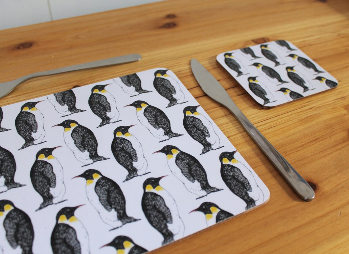 penguin placemats