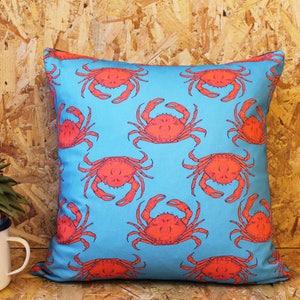 Crab Handmade Cushion.