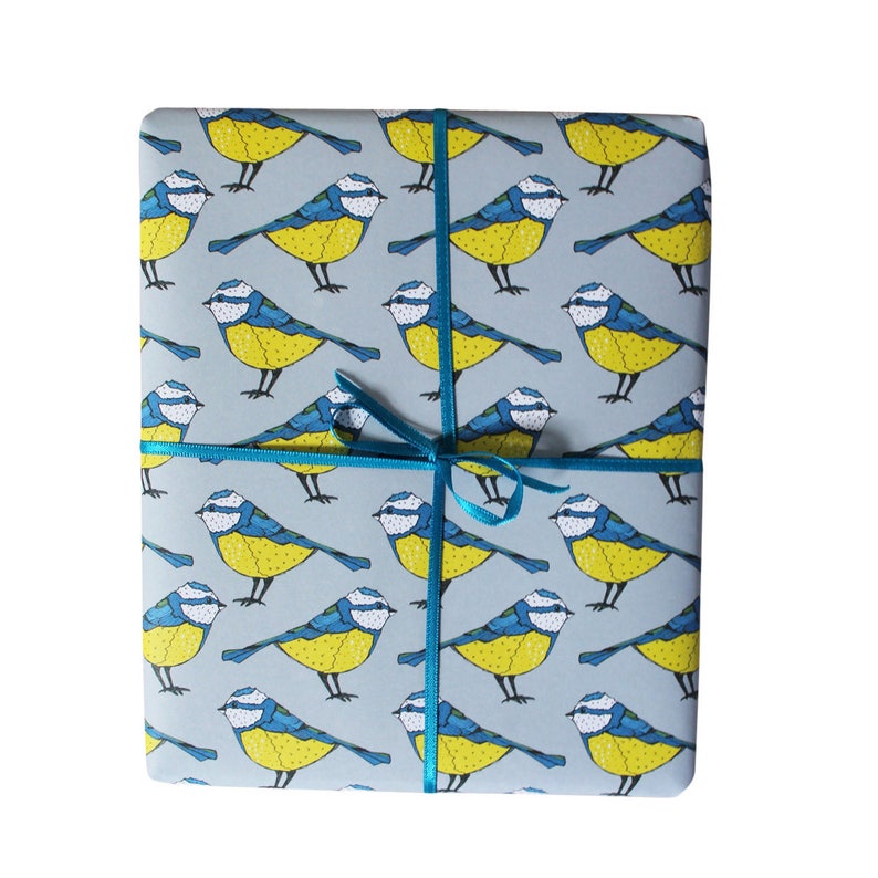 Wrapping paper set of six designs Birthday Wrapping Paper Recyclable Wrapping Paper image 2