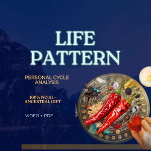 Tarotläsning för livsmönster – Personlig cykelanalys och andlig vägledning (video + PDF)