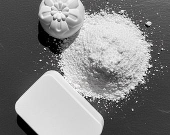 Yeso cerámico en polvo para colada de Blancanieves. Análogo a Jesmonite, Keraflott, Acrylic One, Creonit.